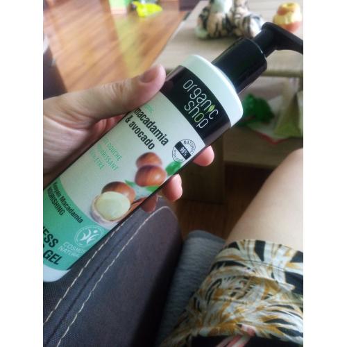 Organic Shop Macadamia & Avocado, Nourishing Shower Gel (Odżywczy żel pod prysznic 'Kenijskie orzechy macadamia') - opinie | zdjęcie do recenzji od Wiola435
