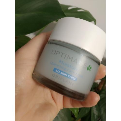 Oriflame Optimals, Moisture Quenching Face Mask (Nawilżająca maseczka do twarzy) - opinie | zdjęcie do recenzji od Moniula93 - 3