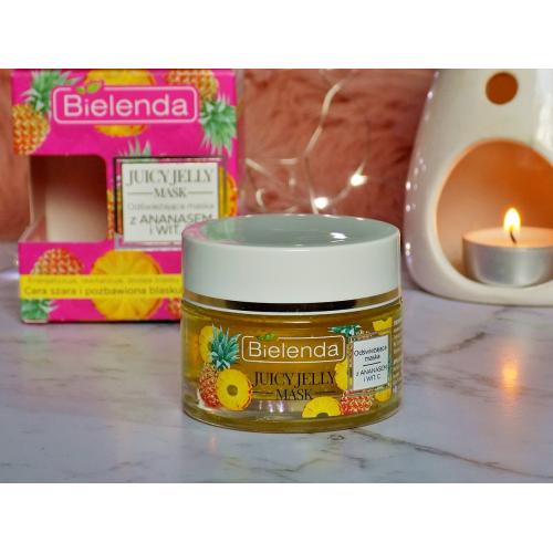 Bielenda Juicy Jelly Mask, Odświeżająca maska z ananasem i witaminą C - opinie | zdjęcie do recenzji od ksanaru