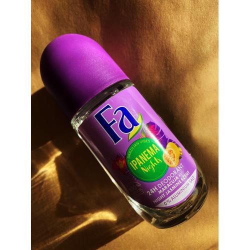 Fa Brazilian Vibes Ipanema Nights, Deodorant Roll-on 24h (Dezodorant w kulce) - opinie | zdjęcie do recenzji od 123eliza96