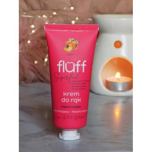 Fluff Superfood, Antibacterial Moisturizing Hand Cream Peach (Krem do rąk `Brzoskwinia`) - opinie | zdjęcie do recenzji od ksanaru