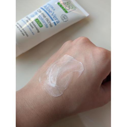 SO'BiO Etic Hydra Aloe Vera, 24H Rich Creme Hydratante (Krem z czystym sokiem z aloesu 24 godzinne nawilżenie) - opinie | zdjęcie do recenzji od Adzia960 - 3