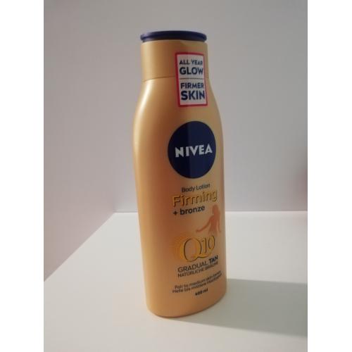 Nivea Q10 Firming + Bronze, Ujędrniajacy balsam do ciała z efektem brązującym i koenzymem Q10 - opinie | zdjęcie do recenzji od testujeasik
