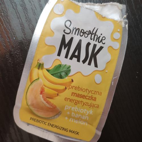 Bielenda Smoothie Mask, Prebiotyczna maseczka energetyzująca `Prebiotyk + banan + melon` - opinie | zdjęcie do recenzji od joaska1992