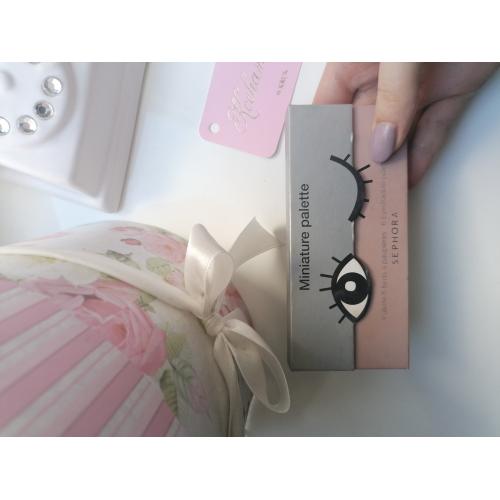 Sephora Collection, Miniature Palette Nougat (Paleta 6 cieni do powiek) - opinie | zdjęcie do recenzji od blondeinbeauty