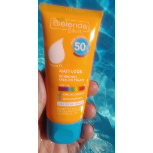 Bielenda Bikini, Udoskonalający krem do twarzy do cery suchej/wrażliwej SPF 50 `Matt look` - opinie | zdjęcie do recenzji od Gogo145 - 3
