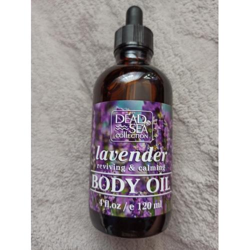 Dead Sea Collection Oils, Lavender Reviving & Calming Body Oil (Relaksujący olejek do ciała z wyciągiem z lawendy) - opinie | zdjęcie do recenzji od ciasteczkowapanna