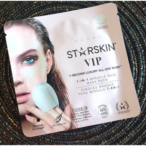 StarSkin VIP,  7-Second Luxury All Day Mask 7-in-1 Miracle Skin Mask Pads (Maseczka w płatkach) - opinie | zdjęcie do recenzji od Iwona_C - 1