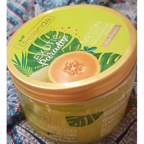 Bielenda Exotic Paradise, Moisturising Body Scrub (Nawilżający peeling cukrowy `Melon`) - opinie | zdjęcie do recenzji od Staria - 1