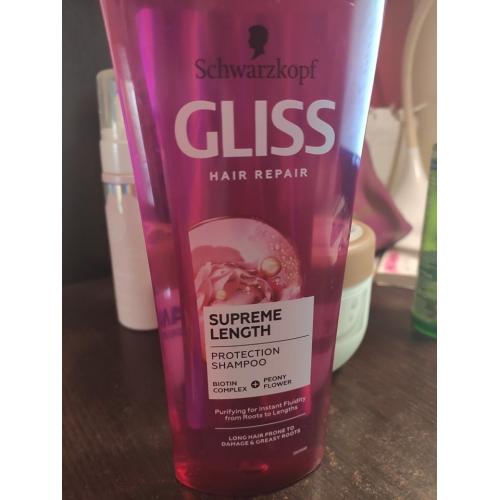 Schwarzkopf Gliss Supreme Length, Shampoo (Szampon do włosów długich z regenracyjnymi mikro-lipidami i ekstraktem z piwonii) - opinie | zdjęcie do recenzji od Edith14