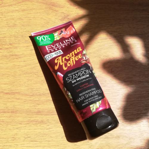 Eveline Cosmetics Food for Hair, Regenerujący szampon do włosów `Aroma Coffee` - opinie | zdjęcie do recenzji od Luqia