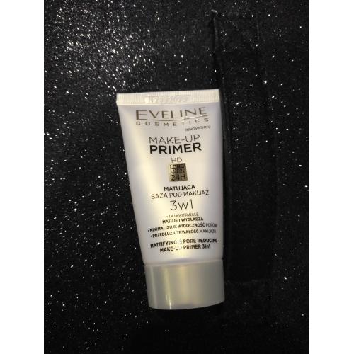 Eveline Cosmetics HD Long Lasting Formuła 24h, Make-up Primer (Matująca baza pod makijaż 3 w 1) - opinie | zdjęcie do recenzji od PAUNI - 1