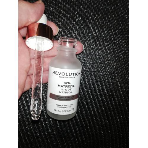 Revolution Skincare Revolution Skincare, Skin Wrinkle & Fine Line Reducting Serum 10 %  Matrixyl (Przeciwzmarszczkowe peptydowe serum do twarzy) - opinie | zdjęcie do recenzji od Ivonek38 - 2