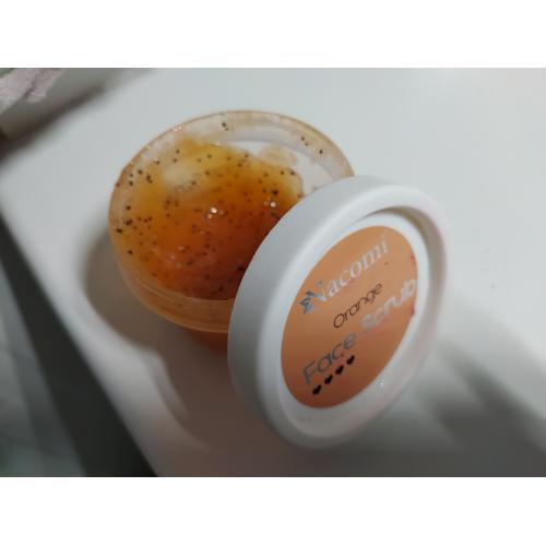 Nacomi Refreshing Face Scrub Orange (Peeling do twarzy i ust) - opinie | zdjęcie do recenzji od asNia7