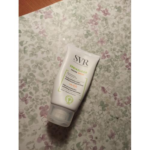 SVR Sebiaclear, Creme SPF 50 (Krem ochronny SPF 50 (stara wersja)) - opinie | zdjęcie do recenzji od Wikciaa2307