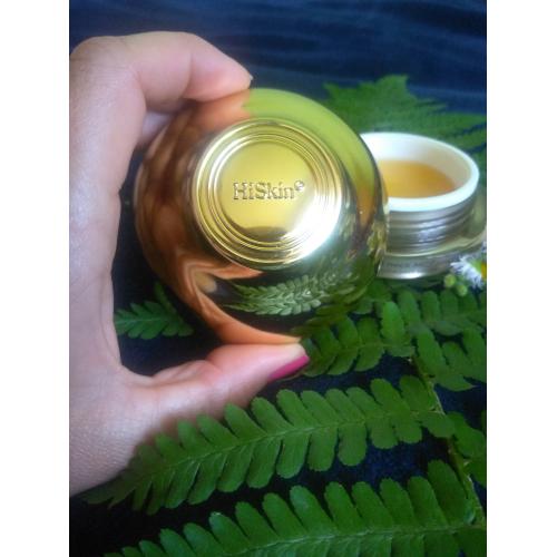 Hiskin Golden Face & Neck MC2 Serum with Nanocollagen Vege (Złote serum z nanokolagenem vege + masażer i światło LED) - opinie | zdjęcie do recenzji od Mojerecenzje - 1