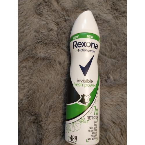 Rexona MotionSense, Invisible Fresh Power (Antyperspirant w aerozolu) - opinie | zdjęcie do recenzji od Paula9595p