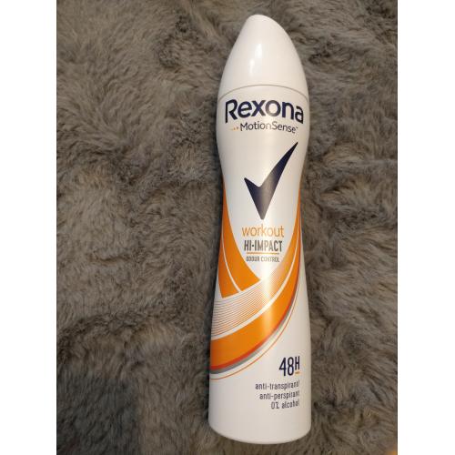 Rexona Motionsense, Workout Hi-Impact 48h Anti-perspirant Spray (Antyperspirant w sprayu) - opinie | zdjęcie do recenzji od Paula9595p