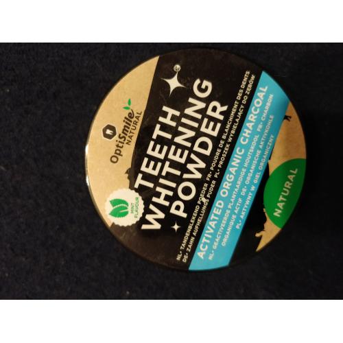 Optismile Natural Teeth Whitening Powder (Proszek do wybielania zębów) - opinie | zdjęcie do recenzji od Paula9595p