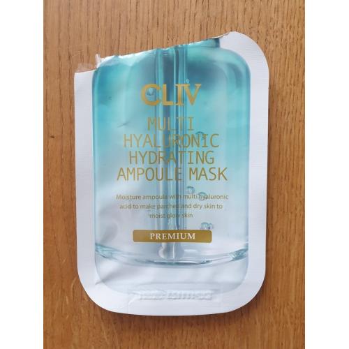 Cliv Premium Multi Hyaluronic Ampoule Mask (Intensywnie nawilżająca maska w płachcie z kwasem hialuronowym) - opinie | zdjęcie do recenzji od Chrypka89