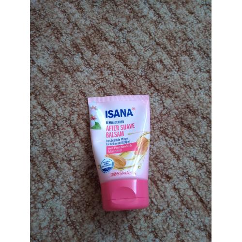 Isana Beruhigender After Shave Balsam mit Panthenol & Mandelol (Kojący balsam po depilacji `Pantenol i olej migdałowy`) - opinie | zdjęcie do recenzji od Vigrosska