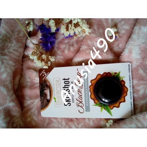 Bielenda Skin Shot Ampoule Mask Black Soap (Oczyszczająca maseczka) - opinie | zdjęcie do recenzji od Anusia490