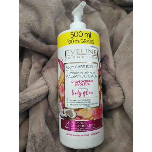 Eveline Cosmetics Body Care Expert, Intensywnie odżywczy balsam do ciała `Body Glow` - opinie | zdjęcie do recenzji od PAUNI