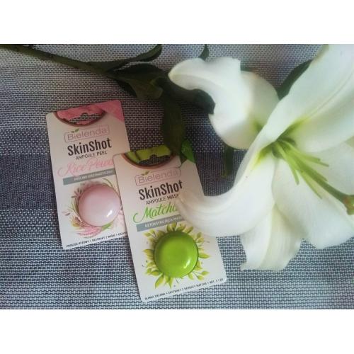 Bielenda Skin Shot Ampoule Mask Matcha Tea (Detoksykująca maseczka) - opinie | zdjęcie do recenzji od Moniczkasia
