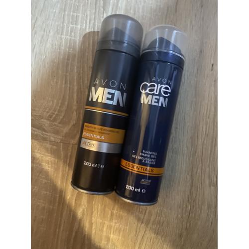 Avon Men, Essentials, Foaming Shave  Gel (Pianka w żelu do golenia) - opinie | zdjęcie do recenzji od _ainez_ka