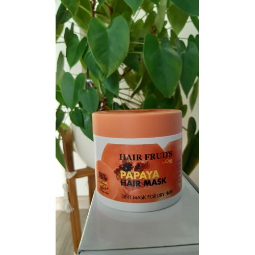 Cien Hair Fruits by Cien, Papaya Hair Mask 3 in 1 (Maska do włosów) - opinie | zdjęcie do recenzji od Czylka23