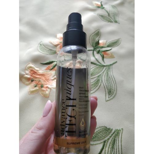 Avon Advance Techniques, Supreme Oils Duo Treatment Spray Nutri 5 (Luksusowy odżywczy spray do włosów) - opinie | zdjęcie do recenzji od Paula9595p - 2