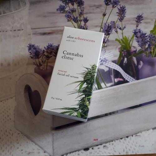 Organic Life Cannabis Clinic, Rescue  Facial Oil Serum (Regenerujące olejowe serum do twarzy) - opinie | zdjęcie do recenzji od Andromeda1966