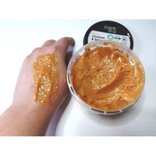 Organic Shop Cinnamon & Honey, Body Peeling (Peeling do ciała "Miodowy cynamon") - opinie | zdjęcie do recenzji od kasia489 - 1