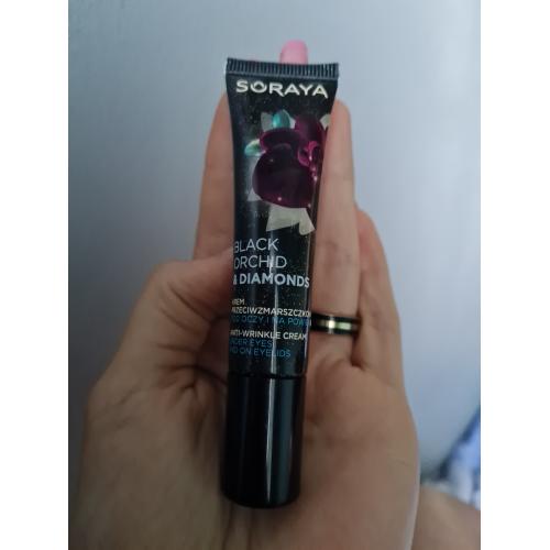 Soraya Black Orchid & Diamonds, Krem przeciwzmarszczkowy pod oczy i na powieki - opinie | zdjęcie do recenzji od Ela_beauty98