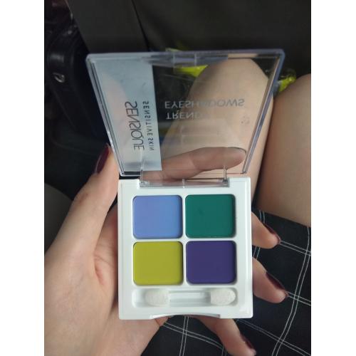 Sensique Sensitive Skin, Trendy Eyeshadows (Poczwórne cienie do powiek) - opinie | zdjęcie do recenzji od Grayzx - 1