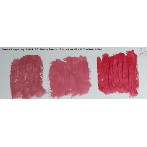 Essence Longlasting Lipstick (Trwała pomadka do ust) - opinie | zdjęcie do recenzji od foggynight
