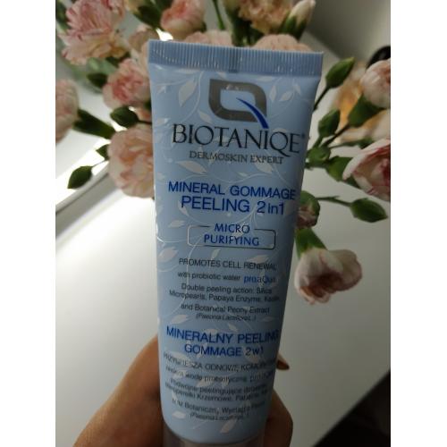Biotaniqe Micro Purifying, Mineralny peeling gommage 2 w 1 - opinie | zdjęcie do recenzji od eliza461