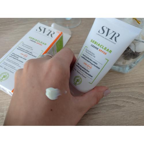 SVR Sebiaclear, Creme SPF 50 (Krem ochronny SPF 50 (stara wersja)) - opinie | zdjęcie do recenzji od Edka0626 - 2