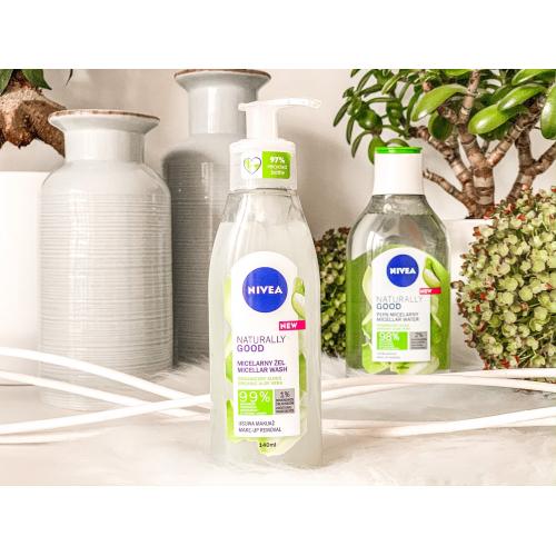 Nivea Naturally Good, Żel micelarny `Organiczny aloes` - opinie | zdjęcie do recenzji od stacjaorganizacja - 3