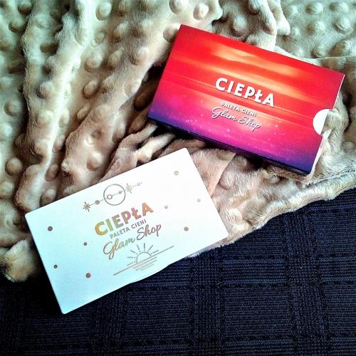 Glam Shop GlamBOX, Paleta cieni do powiek `Ciepła` - opinie | zdjęcie do recenzji od Elednor - 2