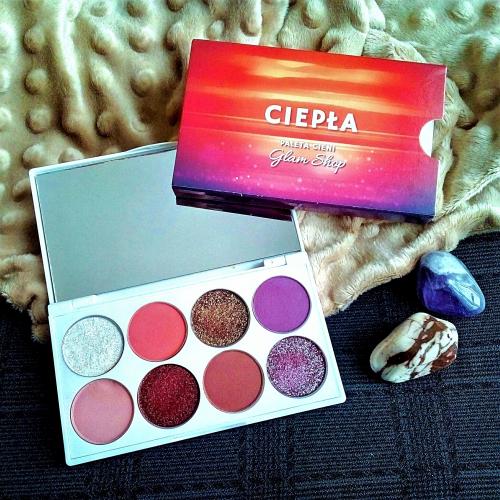 Glam Shop GlamBOX, Paleta cieni do powiek `Ciepła` - opinie | zdjęcie do recenzji od Elednor - 3