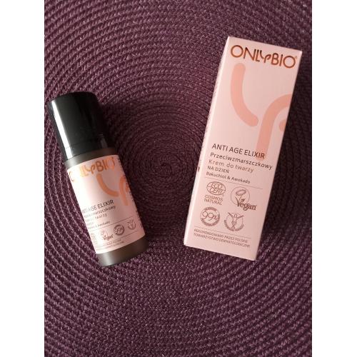 OnlyBio Anti Age Elixir, Przeciwzmarszczkowy eliksir do twarzy na dzień `Bakuchiol & awokado` - opinie | zdjęcie do recenzji od Marti_13 - 2