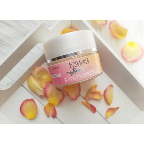Eveline Cosmetics My Beauty Elixir Peach Matt, Matujący krem detoksykujący - opinie | zdjęcie do recenzji od Kosmetykoholic