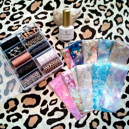 Born Pretty 3D Transfer Printing Soak Off Gel Nail Polish (Żel do zdobień folią) - opinie | zdjęcie do recenzji od Elednor