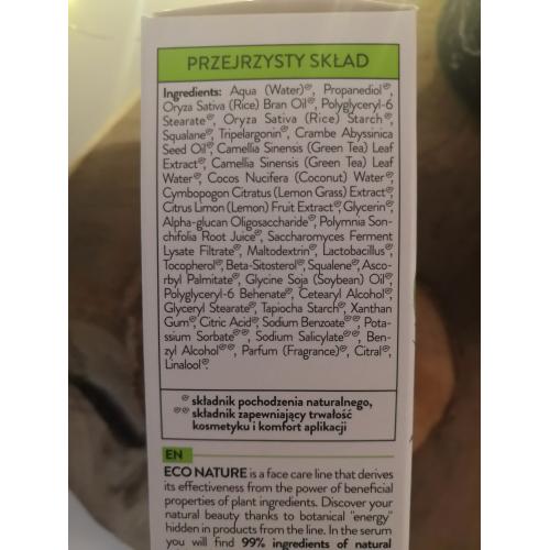 Bielenda Eco Nature, Detoksykująco-matujące serum do twarzy `Woda kokosowa, zielona herbata i trawa cytrynowa` - opinie | zdjęcie do recenzji od mala_222 - 3