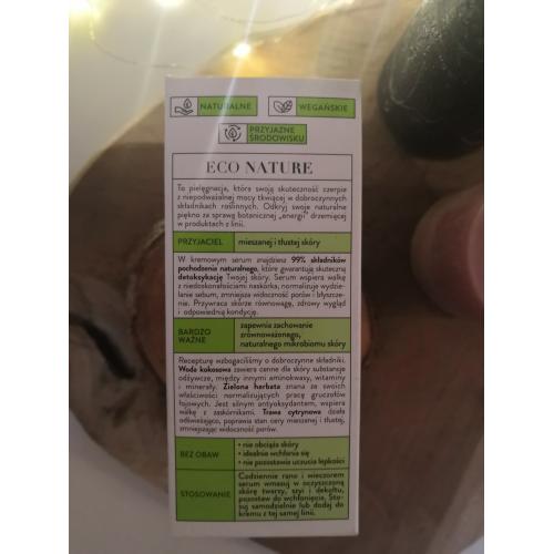 Bielenda Eco Nature, Detoksykująco-matujące serum do twarzy `Woda kokosowa, zielona herbata i trawa cytrynowa` - opinie | zdjęcie do recenzji od mala_222 - 5