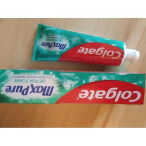 Colgate Max Pure, Detox Foam Effervescent Mint Toothpaste (Pasta do zębów) - opinie | zdjęcie do recenzji od Gogo145 - 2