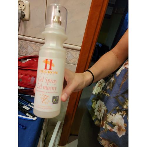 Hegron Gel spray `Mega strong` (Żel w rozpylaczu megamocny) - opinie | zdjęcie do recenzji od natus2202