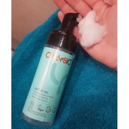 OnlyBio Anti Acne, Oczyszczająca pianka do mycia twarzy - opinie | zdjęcie do recenzji od Staria