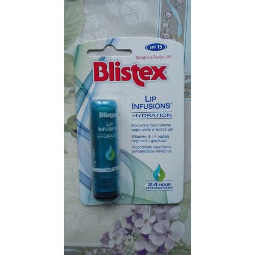 Blistex Lip Infusions, Hydration Lip Balm with Hyaluroni Acid SPF 15 (Pomadka nawilżająca z kwasem hialuronowym) - opinie | zdjęcie do recenzji od 89fc2c2171a4d4a9893395074bafff4943c513c5_62cb5a01d2b5d